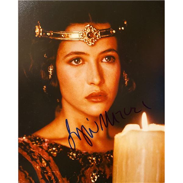 Sophie Marceau signed "Braveheart" movie photo