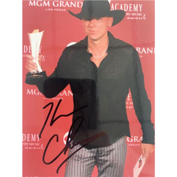Kenny Chesney signed photo