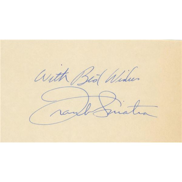 Frank Sinatra original signature