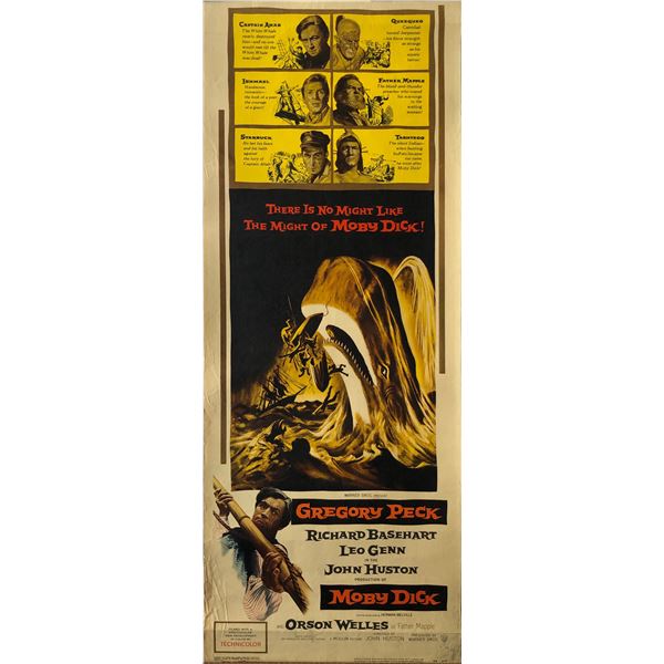 Moby Dick insert card