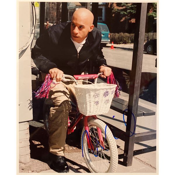 The Pacifier Vin Diesel signed movie photo
