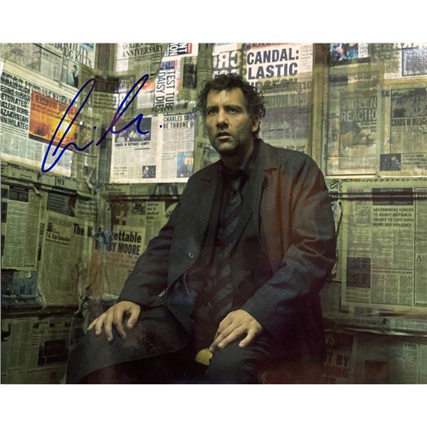 Children of Men Clive Owen signed movie photo