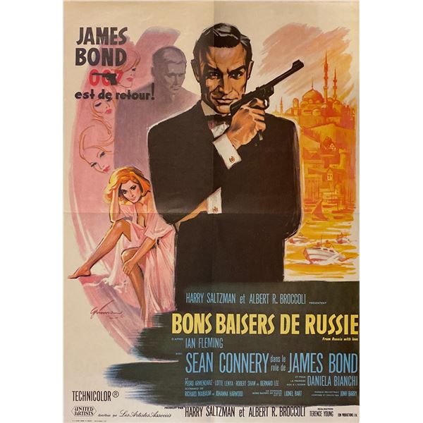 From Russia with Love 1964 original vintage insert card