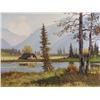 Image 1 : George A. Horvath Canadian [b. 1933]AUTUMN SERENITY; 1992oil on canvas18 x 24 in. (45.7 x 61 cm)sign