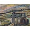 Image 1 : Rene Jean Richard Canadian [1895-1982]WOODEN SHACK IN A QUEBEC LANDSCAPEoil on board12 x 16 in. (30.