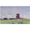 Image 1 : Walter Joseph Phillips Canadian ASA, CPE, CSPWC, MSA, RCA [1884-1963]GRAIN ELEVATOR AT LA SALLE, MAN