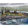 Image 1 : Ted Godwin Canadian ASA, RCA [b. 1933]RAIN SQUALL, KLUANEoil on panel24 x 30 in. (61 x 76.2 cm)signe