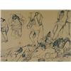 Image 1 : Rene Jean Richard Canadian [1895-1982]SOUVENIR DU NORD; 1950ink on paper10.25 x 13.75 in. (26 x 34.9