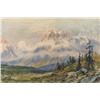 Image 1 : Thomas Mower Martin Canadian OSA, RCA [1838-1934]ROCKY MOUNTAIN VISTAwatercolour on paper9.5 x 14 in