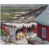 Image 1 : Claude Langevin Canadian [b. 1942]DEVANT LE FLEUVE, CHARLEVOIXacrylic on canvas10 x 12 in. (25.4 x 3