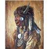 Image 1 : Marla Wilson Canadian [b. 1945]WALKING BUFFALO, STONEY; 1972oil on canvas24 x 20 in. (61 x 50.8 cm)s
