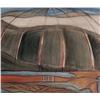 Image 1 : Joane Cardinal-Schubert Canadian ASA, RCA [1942-2009]SWEATLODGE, BRAID AND TOMAHAWKmixed media on pa