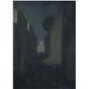 Image 1 : Mary McCrossan British RBA [1863-1934]STREET IN TANGIERS, MOONLIGHToil on canvas18 x 24 in. (45.7 x 