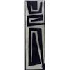 Image 1 : Marion Florence Nicoll Canadian ASA, RCA [1909-1985]STANDING FIGURE; 1963color woodcut on paper; ed.
