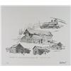 Image 1 : Peter Ewart Canadian [1918-2001]HISTORIC BUILDINGS OF THE CARIBOO (PORTFOLIO); 1956-61offset lithogr
