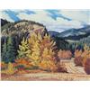 Image 1 : Gilbert A. Flodberg Canadian [b. 1938]AFTERNOON SHADOWS, NEAR RADIUMoil on canvas18 x 22 in. (45.7 x