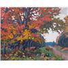 Image 1 : Herbert Sidney Palmer Canadian CSGA, CSPWC, OSA, RCA [1881-1970]OCTOBER MAPLEoil on canvas20 x 25 in