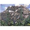 Image 1 : Ken Christopher Canadian [b. 1942]MT. RAE; 1994acrylic on canvas18 x 24 in. (45.7 x 61 cm)signed, ti