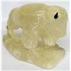 Image 1 : Unidentified Artist Canadian [20th century]WHITE BUFFALOcarved quartz10 x 16 x 8.5 in. (25.4 x 40.6 