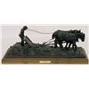 Image 1 : Rich Roenisch Canadian [20th/21st century]THE MORMON BOARD CA 1912bronze mounted on a walnut base; e