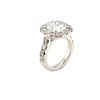 Image 4 : 5.63 ctw Diamond Ring - Platinum