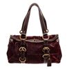 Image 1 : Coach Red Limited Edition Pony Hair Turnlock Satchel