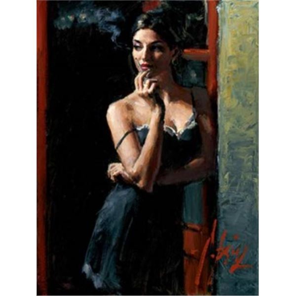At the Door by Fabian Perez
