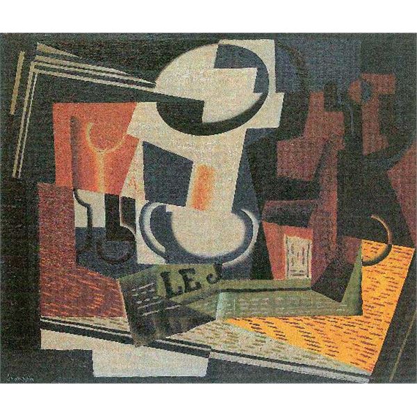 Juan Gris - Still Life With Fruit Bowl