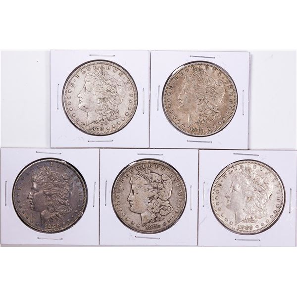 1878-1882 Morgan Silver Dollar Coin Collector's Set