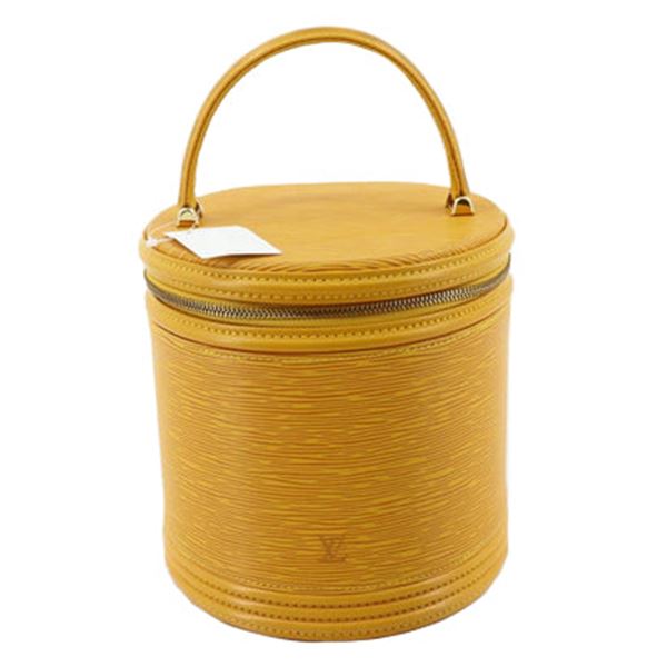 Louis Vuitton Yellow Epi Leather Cannes Bucket Bag