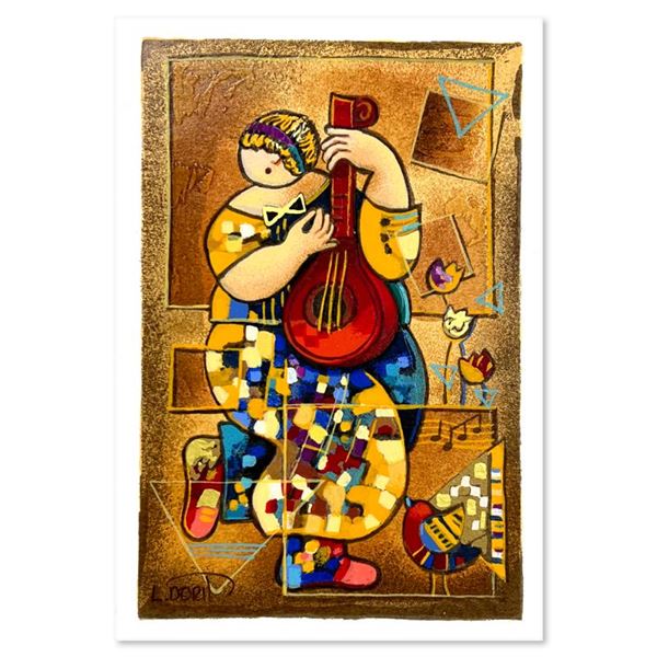 Dorit Levi "Banjo Song" Limited Edition Serigraph On Paper