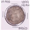 Image 1 : 1899 Mo AM Mexico Un Peso Silver Coin