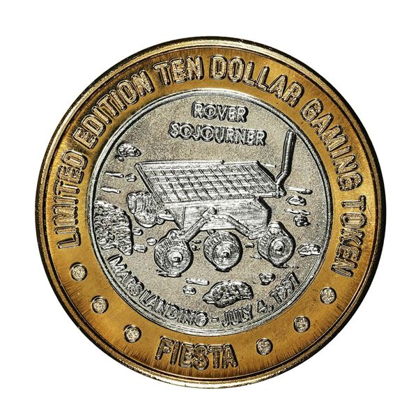 .999 Silver Fiesta Casino and Hotel $10 Casino Limited Edition Gaming Token