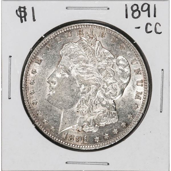 1891-CC $1 Morgan Silver Dollar Coin