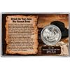 Image 2 : 1882-S $1 Morgan Silver Dollar Coin with Jesse James Commemorative Card