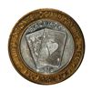 Image 2 : .999 Silver McCarran International Airport $10 Casino Limited Edition Gaming Token