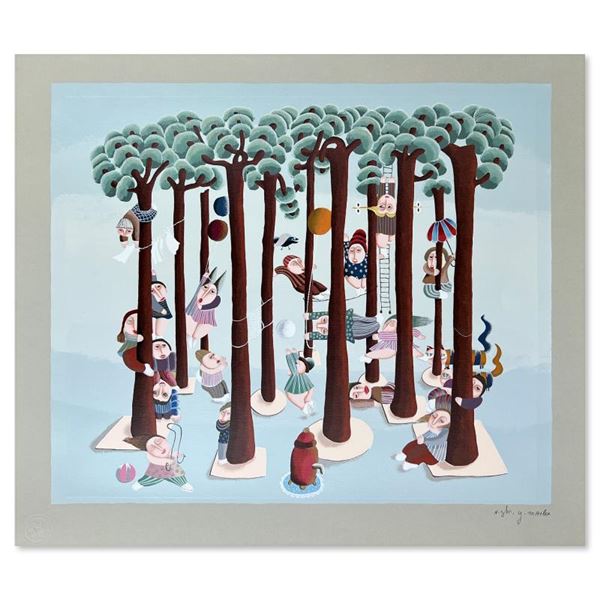 Yuval Mahler Limited Edition Serigraph On Paper