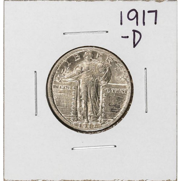 1917-D Standing Liberty Quarter Coin