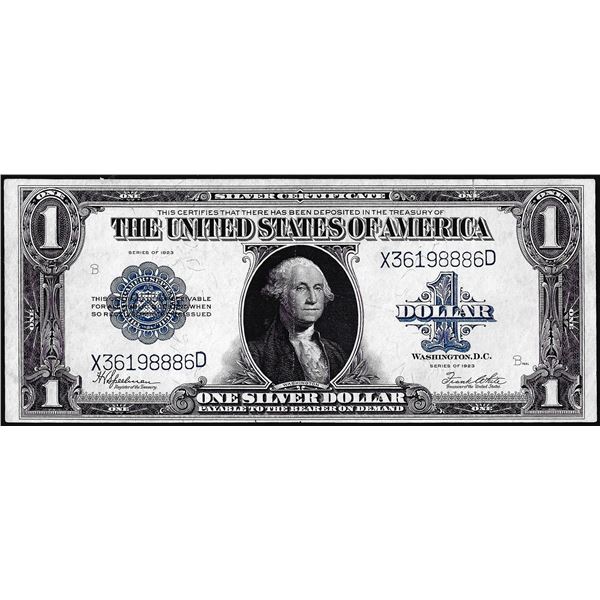 1923 $1 Silver Certificate Note