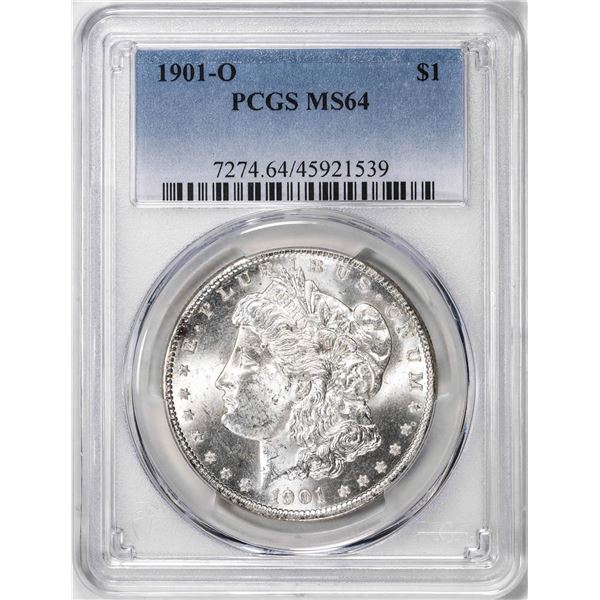 1901-O $1 Morgan Silver Dollar Coin PCGS MS64