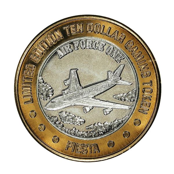 .999 Silver Fiesta Casino and Hotel $10 Casino Limited Edition Gaming Token
