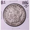 Image 1 : 1886-S $1 Morgan Silver Dollar Coin
