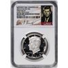 Image 1 : 2014-S High Relief Kennedy Half Dollar Coin NGC SP69 DPL Enhanced Finish Kennedy Signed