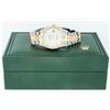Image 7 : Rolex Men's Two Tone Mother of Pearl Diamond Pyramid Datejust Wristwatch