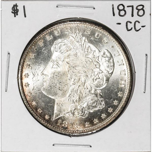 1878-CC $1 Morgan Silver Dollar Coin