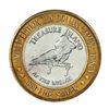 Image 1 : .999 Silver Treasure Island Las Vegas $10 Limited Edition Casino Gaming Token