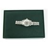 Image 9 : Rolex Ladies Stainless Steel Slate Grey Diamond Datejust Wristwatch With Rolex Box
