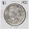 Image 1 : 1921 $1 Peace Silver Dollar Coin