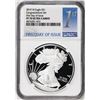 Image 1 : 2019-W $1 Proof American Silver Eagle Coin NGC PF70 Ultra Cameo Congratulations FDOI