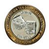 Image 1 : .999 Fine Silver Gold Coast Las Vegas $10 Casino Limited Edition Gaming Token